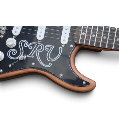 Custom Regent SRV Heavy Aged Relic Finish Stevie Ray Tobacco Sunburst Electric Guitar - Image 5