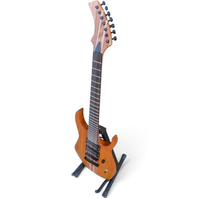Custom Agile Septor Elite Natural Mahogany 7 String Guitar - Image 7