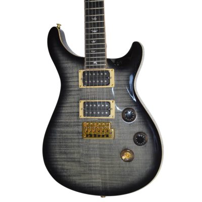 Custom Monarch Gray Black Burst Flamed Maple Top Electric Guitar