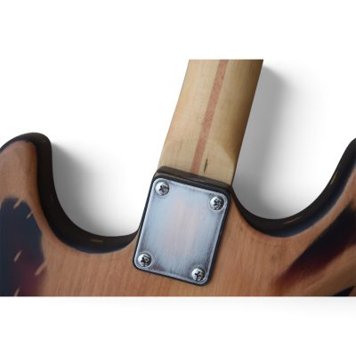 Custom Regent SRV Heavy Aged Relic Finish Stevie Ray Tobacco Sunburst Electric Guitar - Image 11