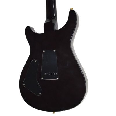 Custom Monarch Gray Black Burst Flamed Maple Top Electric Guitar - Image 3