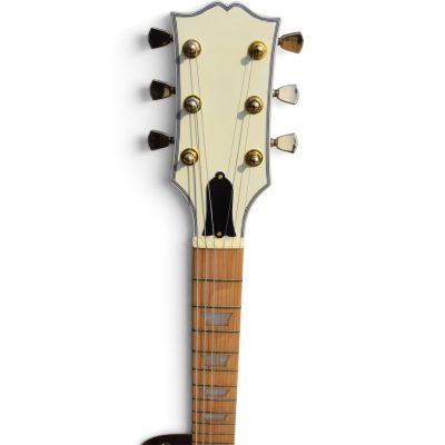 Custom Crown Natural Flamed Maple Top Electric Guitar - Image 7