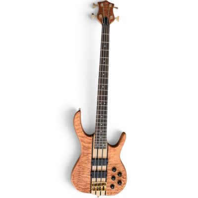Custom Denver Smith Elite BSR Quilted Maple 4 String Bass - Image 2
