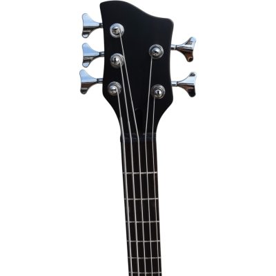 Custom Pulse Corvette Bubinga Swamp Ash 5 String Bass - Image 4