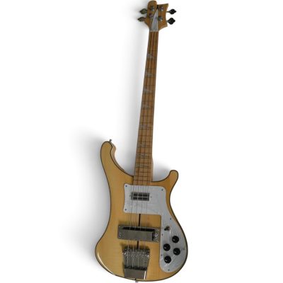 Custom Nova 4003 Natural Maple 4 String Bass Checkerboard Bindings - Image 4