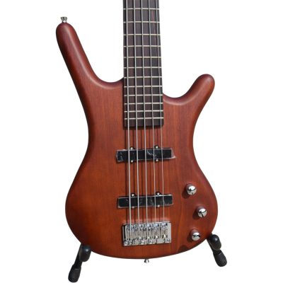 Custom Pulse Corvette Bubinga Swamp Ash 5 String Bass
