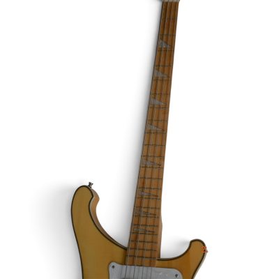 Custom Nova 4003 Natural Maple 4 String Bass Checkerboard Bindings - Image 6