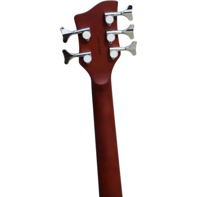 Custom Pulse Corvette Bubinga Swamp Ash 5 String Bass - Image 9