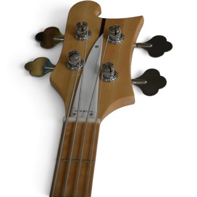 Custom Nova 4003 Natural Maple 4 String Bass Checkerboard Bindings - Image 7