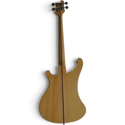 Custom Nova 4003 Natural Maple 4 String Bass Checkerboard Bindings - Image 9