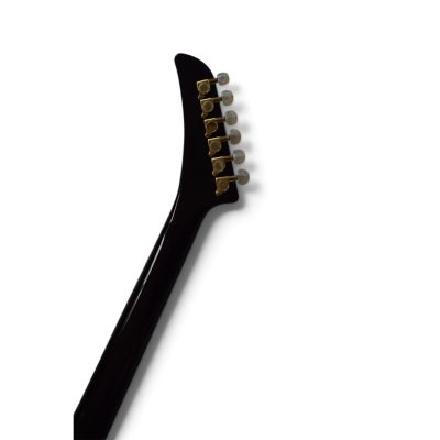 Custom Crown Tobacco Sunburst Flamed Maple Top Modernistic Explorer Electric Guitar - Image 8