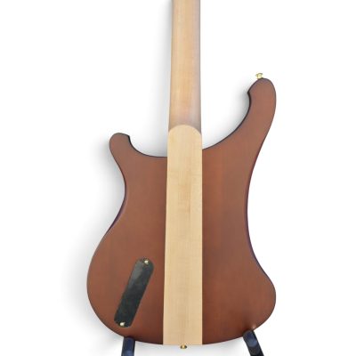 Custom Nova Lemmy Kilmister 4003 Walnut Hand Carved Oak Leaf 4 String Bass - Image 8