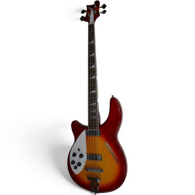 Custom Nova 4005 Fireglo Sunburst 4 String Bass - Image 7