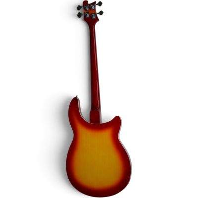 Custom Nova 4005 Fireglo Sunburst 4 String Bass - Image 4