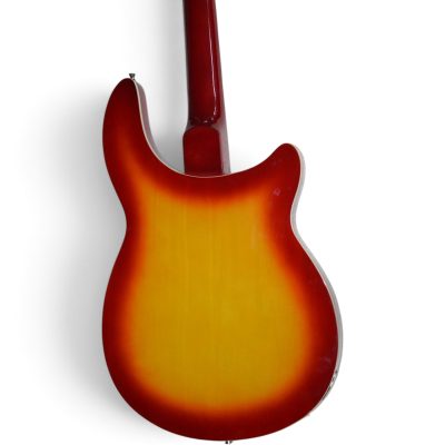 Custom Nova 4005 Fireglo Sunburst 4 String Bass - Image 3