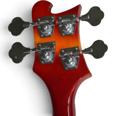Custom Nova 4005 Fireglo Sunburst 4 String Bass - Image 2