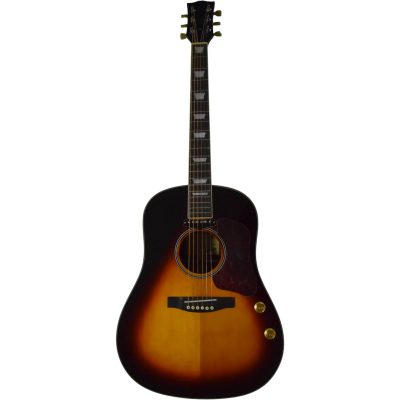 Custom Crown J160E John Vintage Tobacco Burst Magnetic Pickup Acoustic Electric Guitar - Image 2