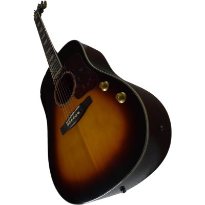 Custom Crown J160E John Vintage Tobacco Burst Magnetic Pickup Acoustic Electric Guitar - Image 7
