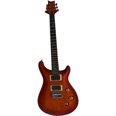 Custom Monarch Santana Vintage Sunburst Flamed Maple Top Electric Guitar - Image 2