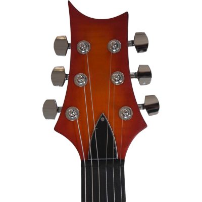 Custom Monarch Santana Vintage Sunburst Flamed Maple Top Electric Guitar - Image 6
