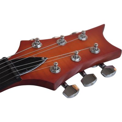 Custom Monarch Santana Vintage Sunburst Flamed Maple Top Electric Guitar - Image 7