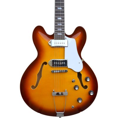 Custom Crown 335 Lennon Vintage Sunburst 6 String Electric Guitar