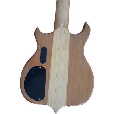 Custom Cylinder Alembic Quilted Maple Top Finish 6 String Bass - Image 11