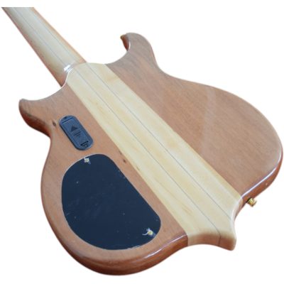 Custom Cylinder Alembic Quilted Maple Top Finish 6 String Bass - Image 14