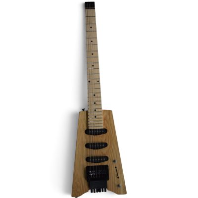 Custom Diplomat Natural Headless Electric Guitar - Image 2