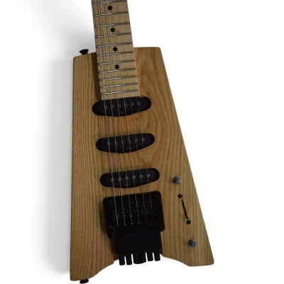 Custom Diplomat Natural Headless Electric Guitar