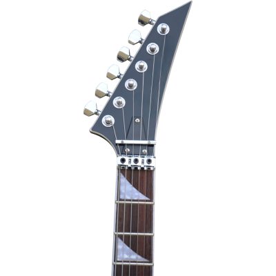 Custom Race Soloist Gray Quilted Maple Top Floyd Rose Tremolo Electric Guitar - Image 4
