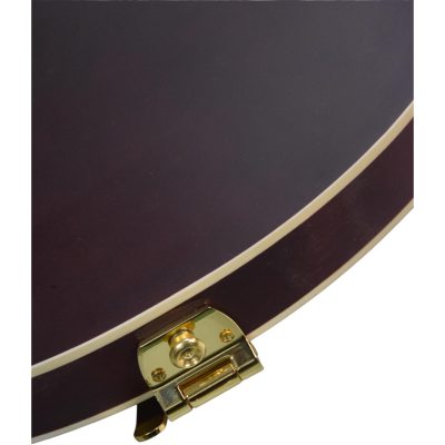 Custom Crown 335 Dark Purple Satin Finish 6 String Electric Guitar Bigsby Tremolo - Image 13