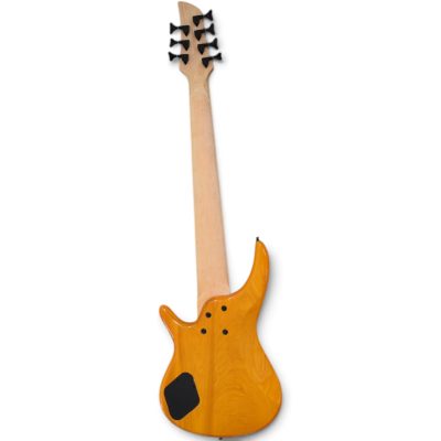 Custom Tornado Natural Finish 7 String Fretless Bass Humbucker Soapbar Pickups - Image 6