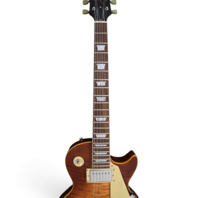 Custom Crown 1959 Lemonburst Quilted Maple Top Reissue Electric Guitar - Image 5