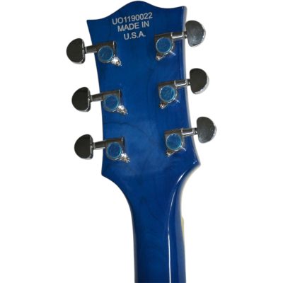 Custom Sovereign G5420T2 Brian Setzer Blue Flamed Maple Top Fhole Guitar Bigsby Tremolo Nashville - Image 7
