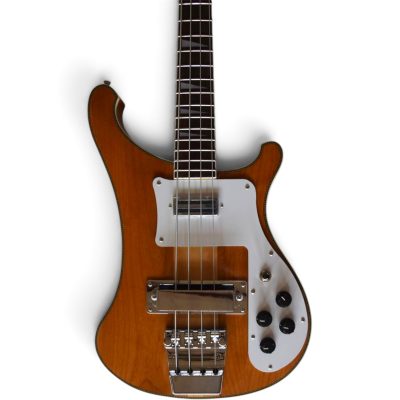 Custom Nova 4003 Natural Alder 4 String Bass Checkerboard Bindings