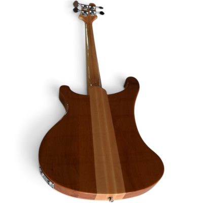 Custom Nova 4003 Natural Alder 4 String Bass Checkerboard Bindings - Image 9
