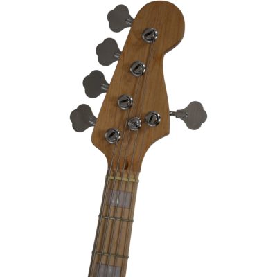 Custom Regent Sunburst Vintage 5 String Bass Marcus Miller Maple Fretboard - Image 4