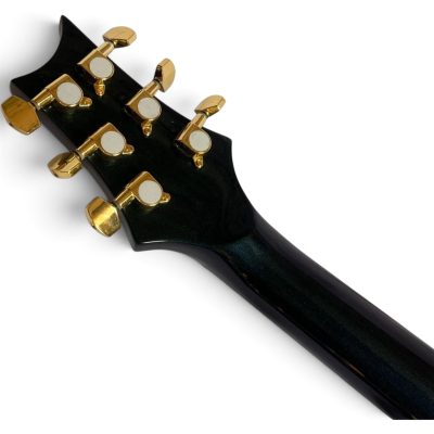Custom Monarch Santana Green Finish Dragon Design Electric Guitar - Image 7