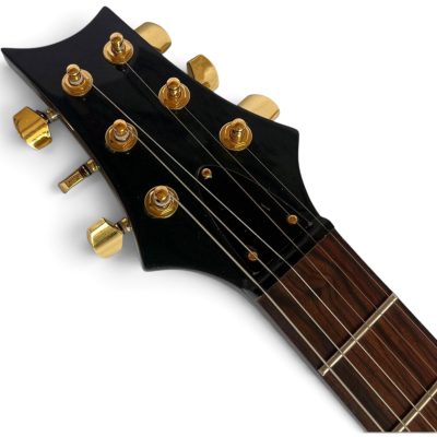 Custom Monarch Santana Green Finish Dragon Design Electric Guitar - Image 6