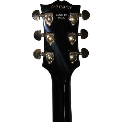 Custom Crown Jimmy Black Beauty Electric Guitar 3 Pickups Left Handed - Image 6