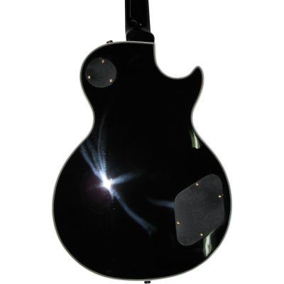 Custom Crown Jimmy Black Beauty Electric Guitar 3 Pickups Left Handed - Image 7
