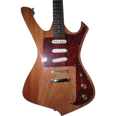 Custom Axis Iceman Natural Finish Paul Stanley 6 String Guitar