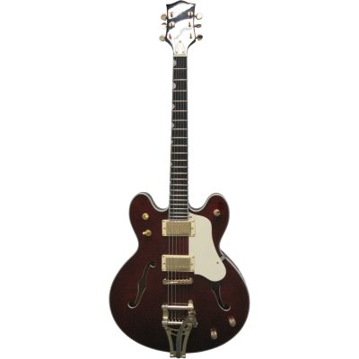 Custom Sovereign Chet Atkins Tennessee Rose Flamed Maple Top Bigsby Tremolo Guitar - Image 2