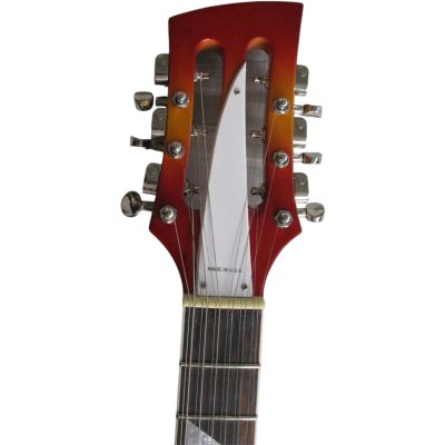 Custom Nova Slash Soundhole Fireglo 360 George 12 String Guitar - Image 5