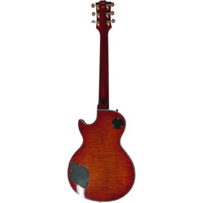 Custom Crown Don Ultima Heritage Cherry Sunburst Quilted Maple Top Electric Guitar - Image 8