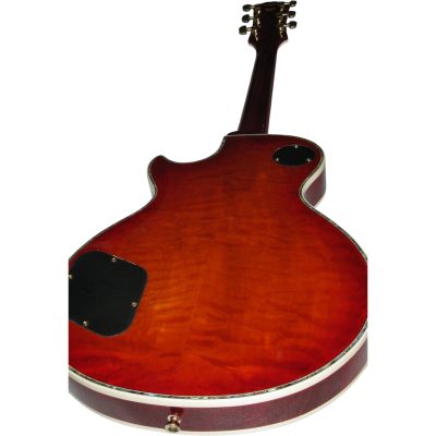 Custom Crown Don Ultima Heritage Cherry Sunburst Quilted Maple Top Electric Guitar - Image 12