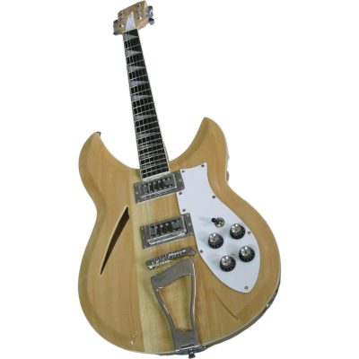 Custom Nova Natural 330 2 Pickups 6 String Electric Guitar - Image 5