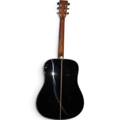 Custom Vertex D45 Vintage Sunburst Solid Spruce Top Acoustic Electric Guitar Fishman Pickups Personalized Inlays - Image 7
