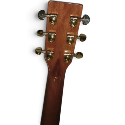 Custom Vertex D45 Vintage Sunburst Solid Spruce Top Acoustic Electric Guitar Fishman Pickups Personalized Inlays - Image 8